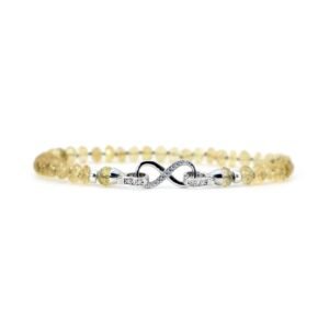 Pulsera Citrino Natural Plata 1ra Ley 925 By Thiago Turcott®