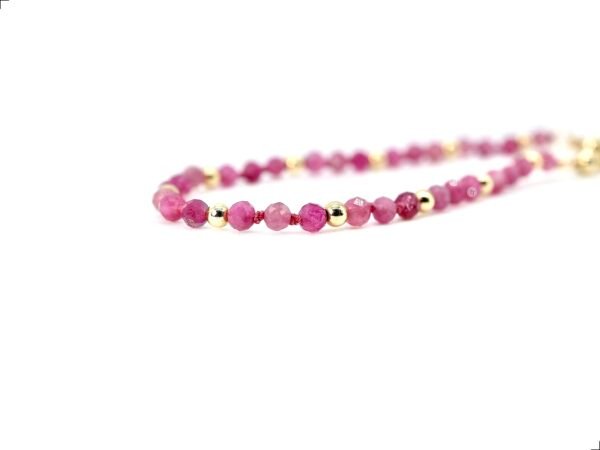 Pulsera Ópalo Rosa Natural Oro 14k By Thiago Turcott® - Image 2