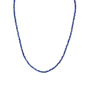 Collar Zafiro Cultivado Titanio 18k By Thiago Turcott®