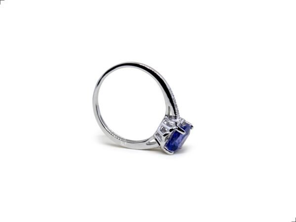 Anillo Tanzanita Plata 1ra Ley 925 Crown BY Thiago Turcott® - Image 3