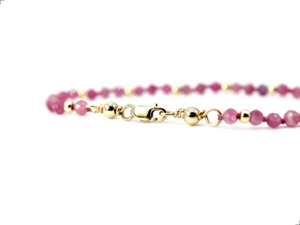 Pulsera Ópalo Rosa Natural Oro 14k By Thiago Turcott® - Image 3