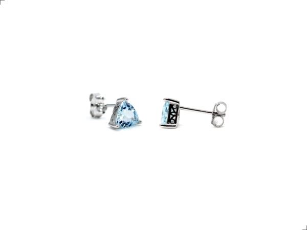 Aretes Topaz Triángulo Plata 1ra Ley 925 By Thiago Turcott® - Image 4