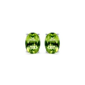 Aretes Peridoto Plata 1ra Ley 925 By Thiago Turcott®