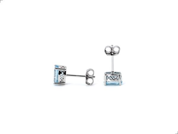 Aretes Solitarios Topaz Plata 1ra Ley 925 By Thiago Turcott® - Image 4