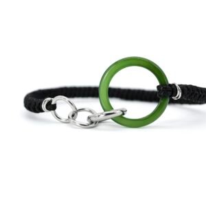 Pulsera Círculo Jade Titanio 18k By Thiago Turcott®